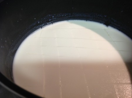 Preparação para queijo fresco (fase posterior à utilização do coalho)